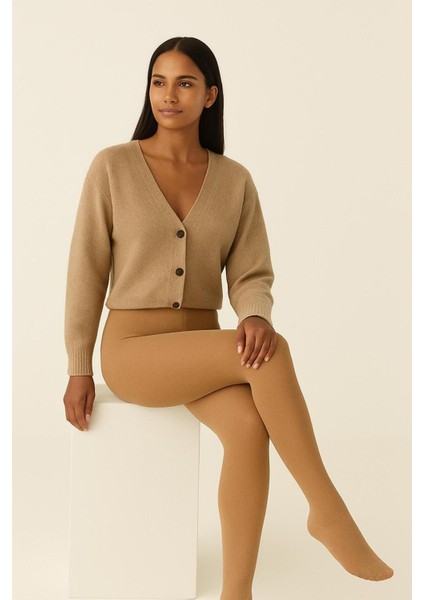 Kadın Ten Rengi Toparlayıcı Termal Içlik Külotlu Çorap Içi Polar Thermal fırsatları