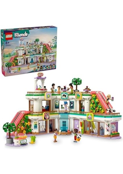 City Alışveriş Merkezi Seti 42604-8 Yaş ve Üzeri Kız ve Erkek Çocuklar Için 5 Oyuncak Mağazası ve 7 Mini Bebek Içeren Rol Yapma Oyuncağı, Doğum Günü Hediyesi (1237 Parça) modelleri