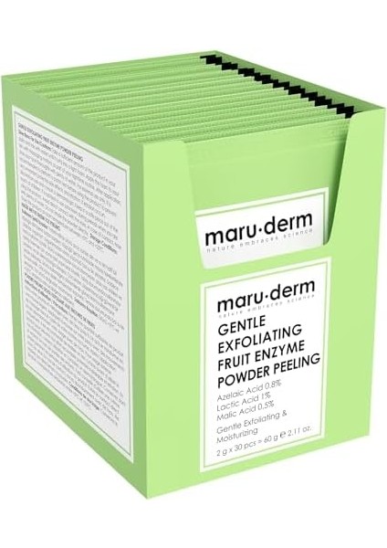 Maru.derm Hassas Ciltler Için Meyve Enzimli Pudra Peeling 60 G modelleri