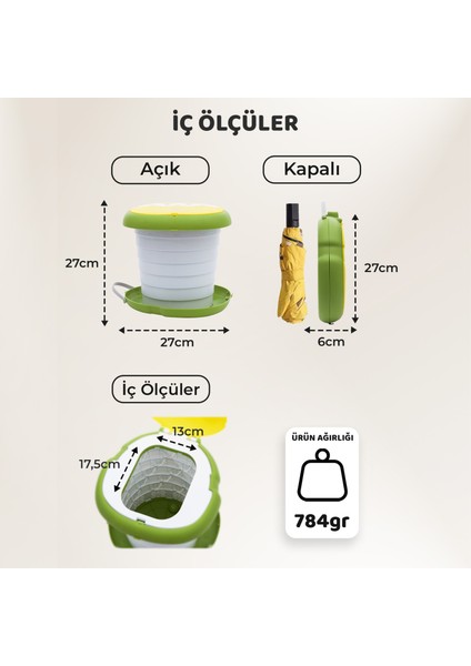 Lazımlık Taşınabilir 6 Kademeli Çocuk Seyahat Tuvaleti Yükseklik Ayarlı Portatif Katlanabilir Portable Seat indirimleri