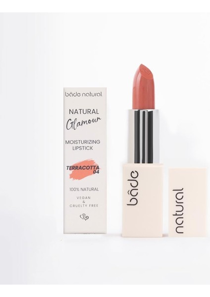 Bade Natural Nemlendirici Ruj Terracotta 04%100 Doğal modelleri