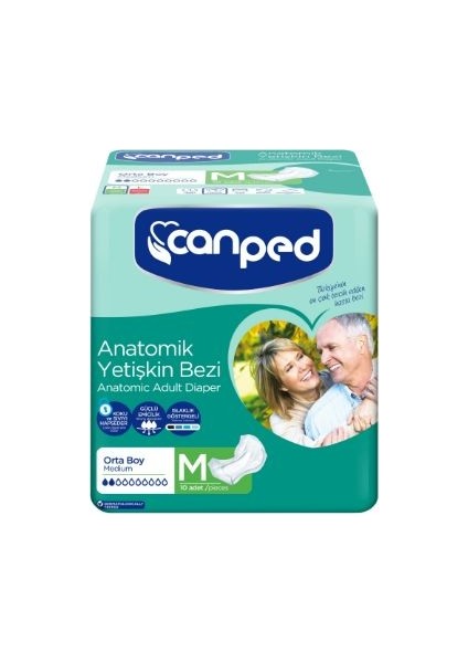 Hasta Bezi Anatomik Orta 10'lu 1 Adet