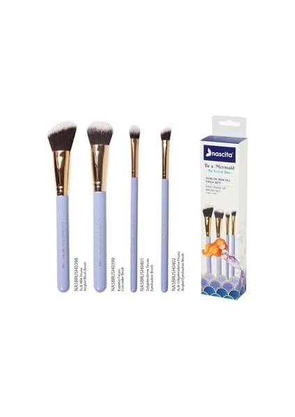 Nascita Be A Mermaid Günlük Makyaj Fırça Seti - 88
