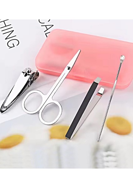 4'lü Set Manikür Pedikür Seti Mini Boy Seyahat Bakım Seti modelleri