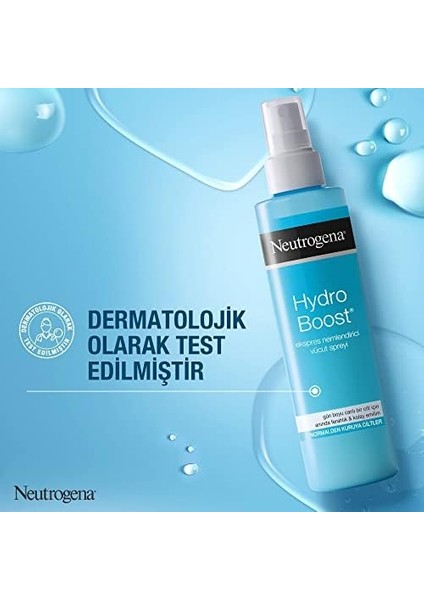 Neutrogena Hydro Boost Ekspress Nemlendirici Sprey (200 Ml) fiyatları