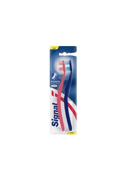 Diş Fırçası Ergonomik 1+1 3 Adet