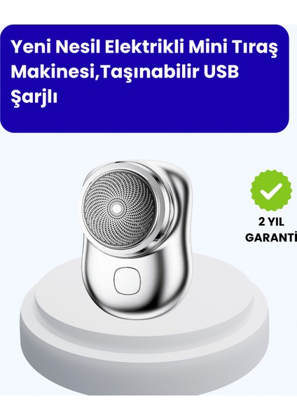 Cep Tipi Elektrikli Tıraş Makinesi – Güçlü Sessiz Su Geçirmez ve Ultra Taş? - CHT9187-7341