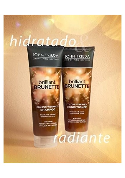 John Frieda Bril'liant Brunnette Colour Vibrancy Renk Canlandirici Saç Kremi 250 ml