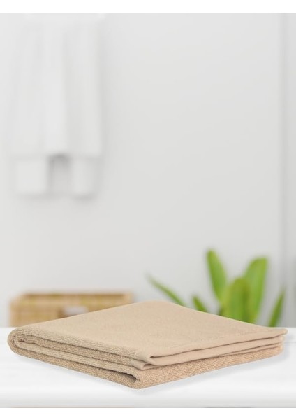 Yüksek Emici Hipoalerjenik Pamuk Havlusu – Yumuşak ve Dayanıklı, Şık Tasarımıyla Tüm Için Uyumlu (Sütlü Kahve, 50X90 Cm) modelleri
