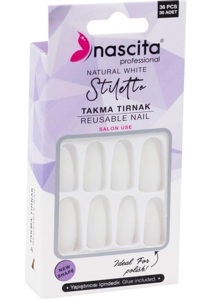 Nascita 36'lı Stiletto Takma Tırnak - 137
