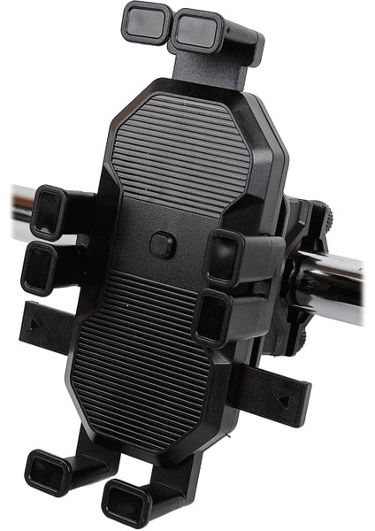 NR94 Motor ve Bisiklet Telefon Tutucu Tek El Kullanım Bağlantılı Damperli Şok Emici Özellikli