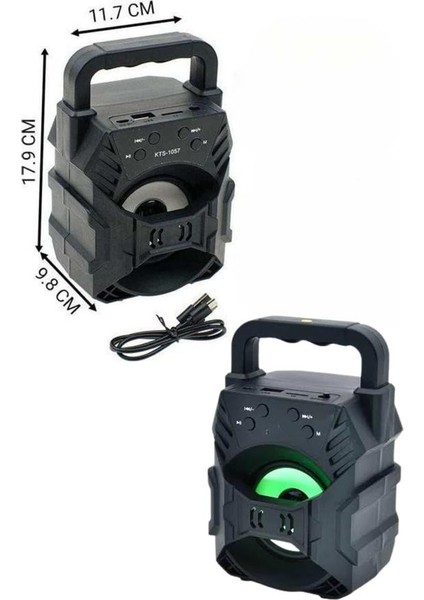 Kablosuz Bluetooth Hoparlör Ses Bombası Rgb Işıklı Taşınabilir Yüksek Ses Ka - CHT4678-8471 fırsatları