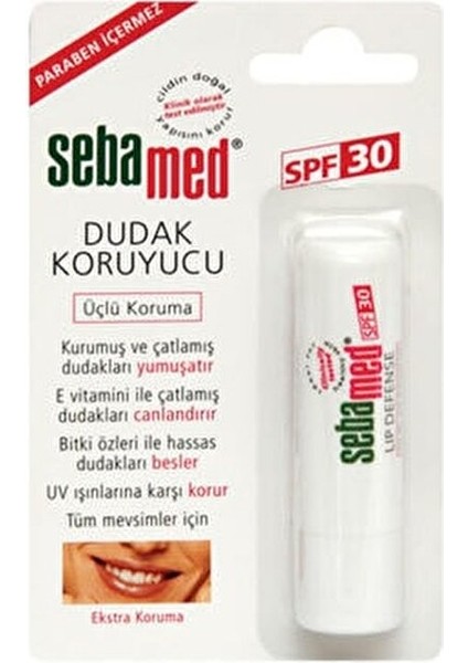 Dudak Koruyucu SPF 30 Kuru ve Çatlamış Dudaklar İçin Koruma 4.8 g fiyatları