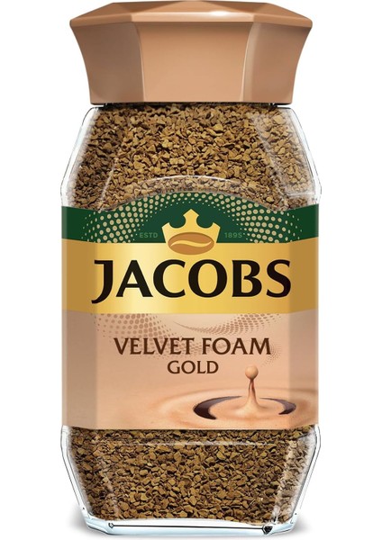 Jacobs Velvet Foam Granül Kahve 100 G