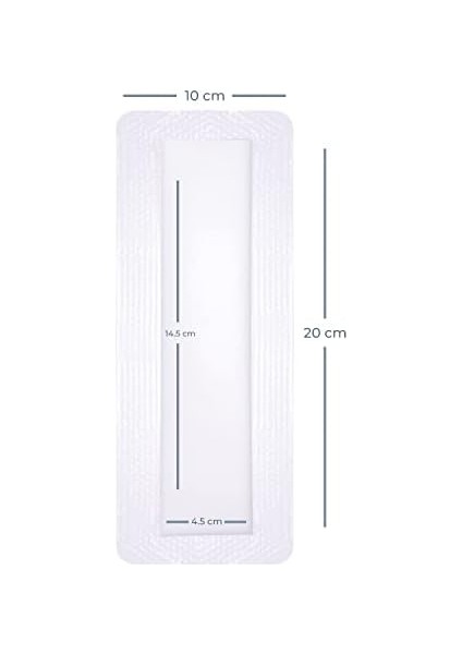 Luofucon Silikon Post-Op (Sezaryen Sonrası) Yara Örtüsü 20X10CM