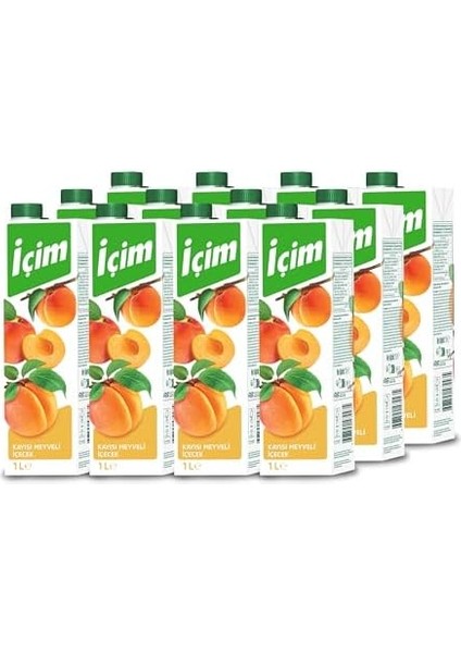 Içim Kayısı Nektarı 12X1 L fiyatları