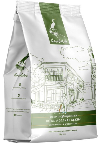 Karabatak Beautiful Blends Yaz Aşkım Çekirdek Kahve 250 G