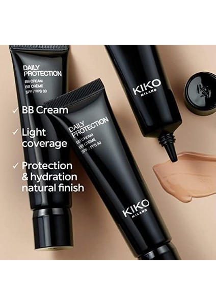 Kiko Milano Nemlendirici Bb Krem - Daily Protection Bb Cream Spf 31 02 Porcelain 30 ml 8025272628938 (02 Porcelain) modelleri