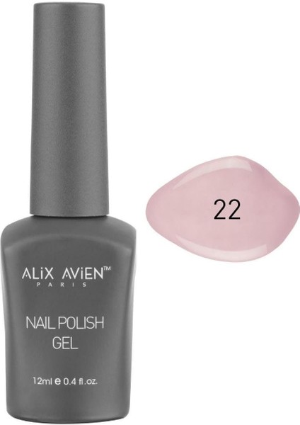 Alıx Avıen Uv Kalıcı Nude Bej Jel Oje 22 - Gel Polish - 12 ml fiyatları