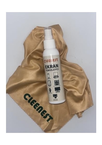 Ekran Temizleyici Seti, 125 ml Sprey ve 30X30 cm Mikrofiber Bez, Tüm Ekranlar Için fiyatları