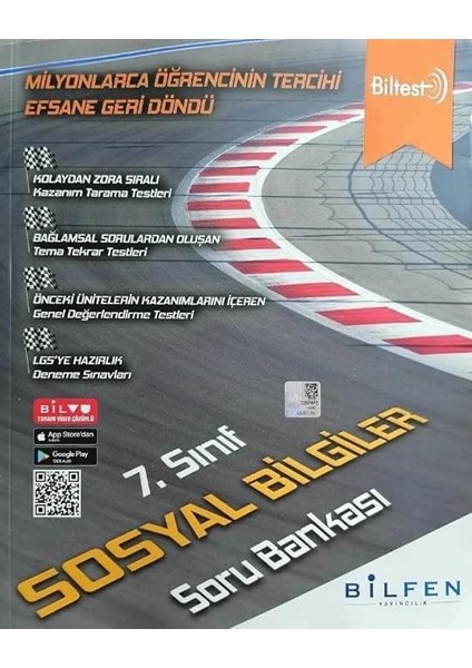 Sınıf Biltest Sosyal Bilgiler Soru Yayıncılık