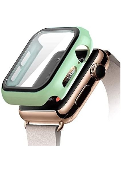 44MM Ekran Koruyucu Kılıf – 360° Tam Koruma, Temperli Cam + Tpu, Dokunmatik Uyumlu, 4/5/6/se/7/8 Serileri ile Uyumlu modelleri