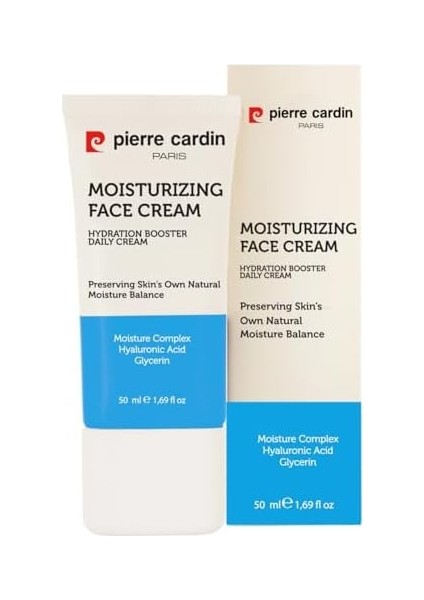 Pierre Cardin Nemlendirici & Besleyici Canlandırıcı Yüz, El ve Vücut Günlük Bakım Kremi 24 Saat Etkili 50 ml