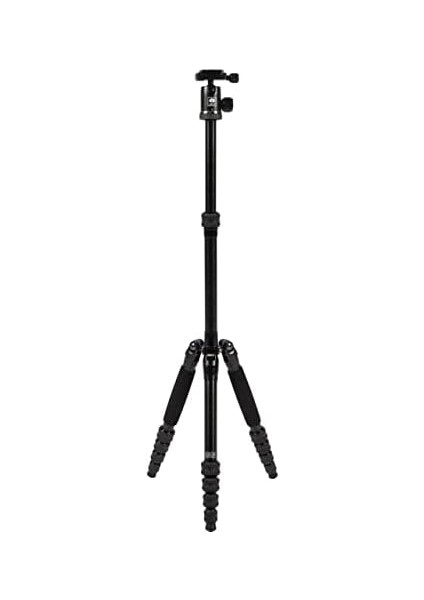 Traveler 5A Seyahat Üç Ayaklı Tripodu, Alüminyum, Siyah, Yuvarlak Başlıklı fiyatları
