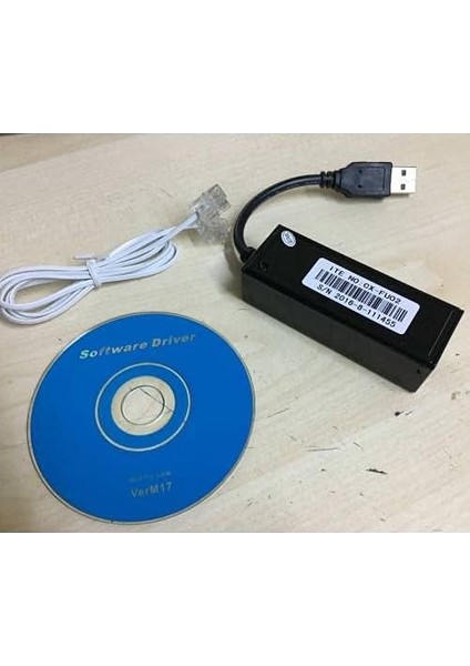 USB Fax Modem USB To Faks Modem 56K V9.2-9.0 CX-FU02 Harici Fax modelleri