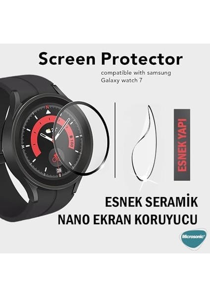 Galaxy 8 44MM Tam Kaplayan Cam Ekran Koruyucu Siyah modelleri