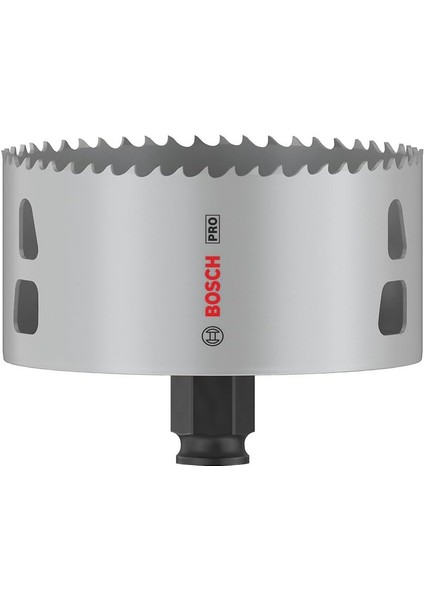 1 x Pro Multi Material Power Hole Testere (Softwood, Drywall, Ø 98 Mm, Professional Accessory Rotary Drill/drivers)