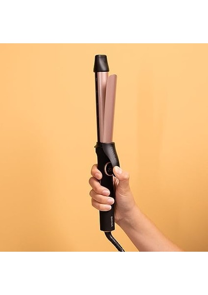 Cecotec Bamba Surfcare Curly Sphere Saç Maşası, 28 mm Seramik ve Turmalin Silindir, Daha Az Elektriklenme, LCD Ekran, 120-210°C, 360° Döner 1,8 M Kablo, Otomatik Kapanma, Soğuk Uç fiyatları