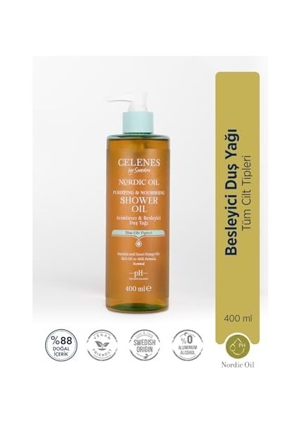 Celenes Celenes Nordic Oil Duş Yağı Tüm Cilt Tipleri fiyatları