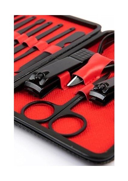 Mobee 17 Parça Profesyonel Çok Fonksiyonlu Manikür ve Pedikür Tırnak Seti