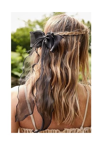 Siyah Organize Uzun Kuyruklu Fiyonk Detaylı Otomatik Toka…