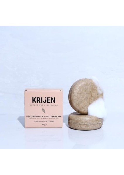 Aydınlatıcı Etkili Niacinamide & Kahve Yüz ve Vücut Temizleme Barı 95 gr