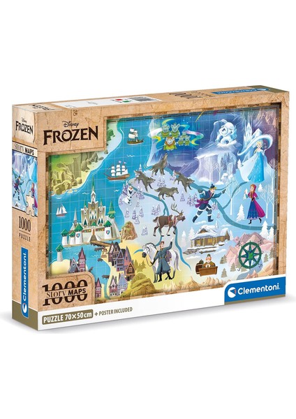 39784 Karlar Ülkesi Karlar Ülkesi 1000 Parça Yapboz Yetişkinler Için, 'da Üretilmiştir, Çok Renkli