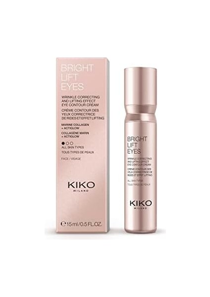 Kiko Face Skin Care - New Bright Lift Eyes modelleri