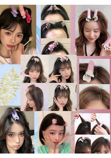 Klipsli Saç Bigudisi 3 cm 2 Adet Isısız Doğal Bukle Gece Bigudisi 721382 indirimleri