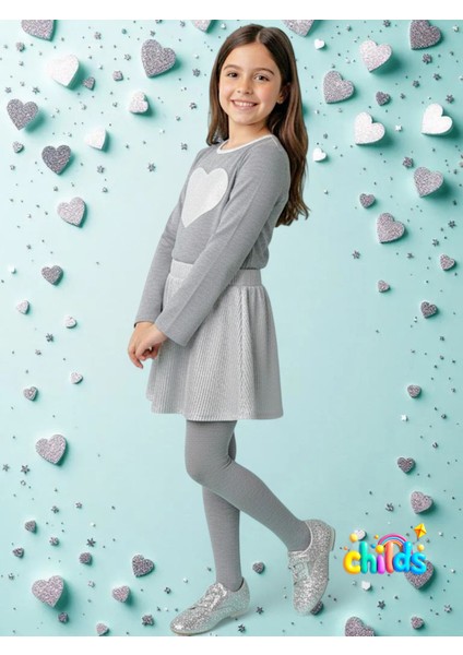 Alt Üst Takım Likralı Esnek Içi Tüylü Bluz+Piliseli Parlak Mini 4 Mevsim Etek fiyatları