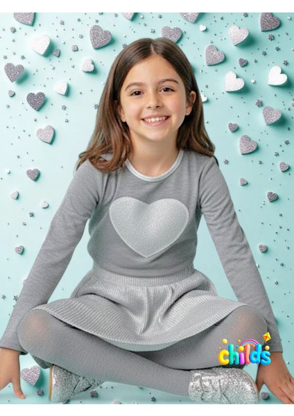 Alt Üst Takım Likralı Esnek Içi Tüylü Bluz+Piliseli Parlak Mini 4 Mevsim Etek fırsatları