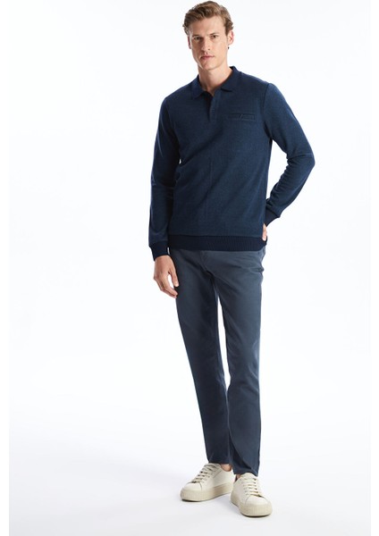 Yeni Sezon Dar Kalıp Erkek Chino Pantolon