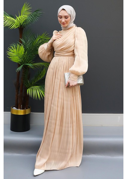 Ipek Tesettür Elbise Bal Köpüğü indirimleri