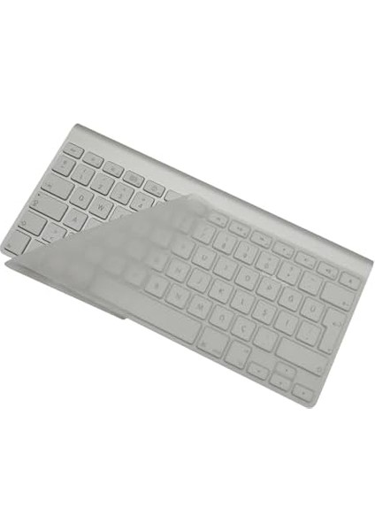 Klavye Kılıfı Keyboard-1 A1314 A1242 Model ile Uyumlu Türkçe Q Baskı Silikon Kılıf Şeffaf modelleri