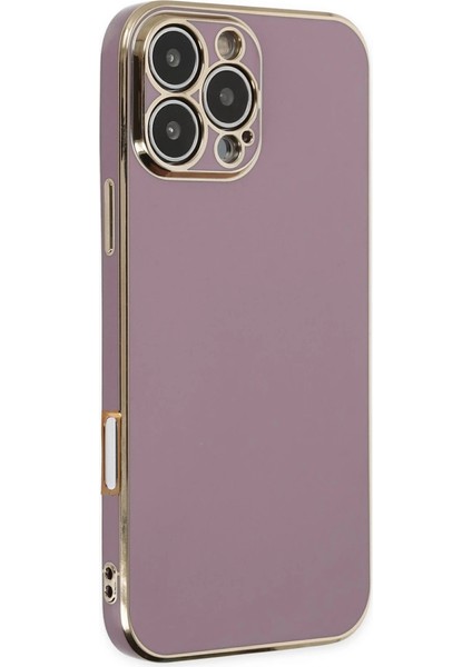 Newface Iphone 16 Pro Max Kılıf Volet Silikon - Mor