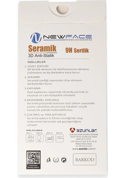 Newface Samsung Galaxy S24 Plus 3D Antistatik Mat Seramik Nano Ekran Koruyucu indirimleri