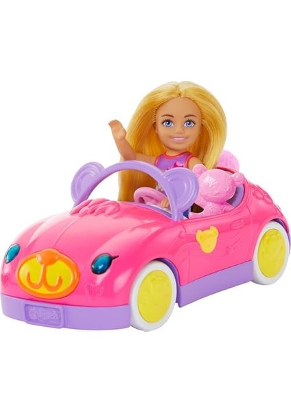 Chelsea Araç Chelsea Araç Seti, Sarışın Küçük Bebek, Oyuncak Araba ve Ayıcık Aksesuarı HXN05 fiyatları