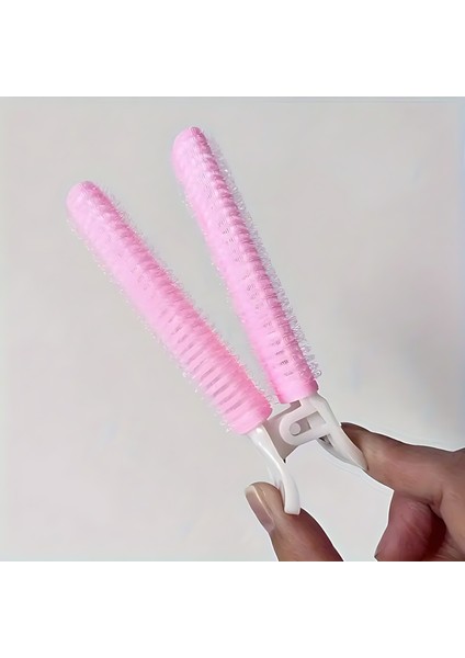 Klipsli Saç Bigudisi 3 cm 2 Adet Isısız Doğal Bukle Gece Bigudisi 721382