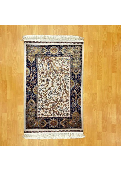 Hayat Ağacı Desenli 80 x 120 cm Ipek Halı