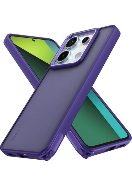 Newface Xiaomi Redmi Note 13 Pro 5g Kılıf Elegant Kapak - Derin Mor